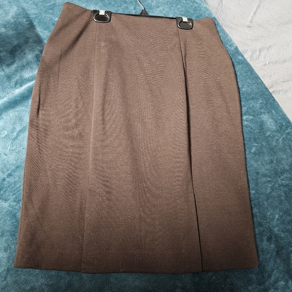 Michael Kors Chocolate Brown Skirt size 8 - Picture 5 of 7